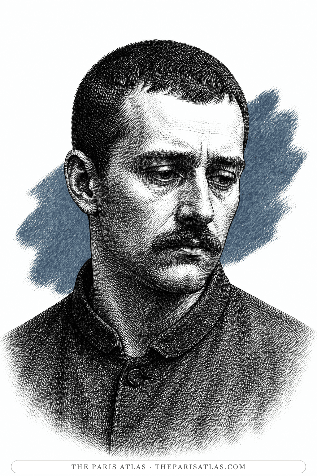 Illustrated portrait of Charles Thomas Wooldridge