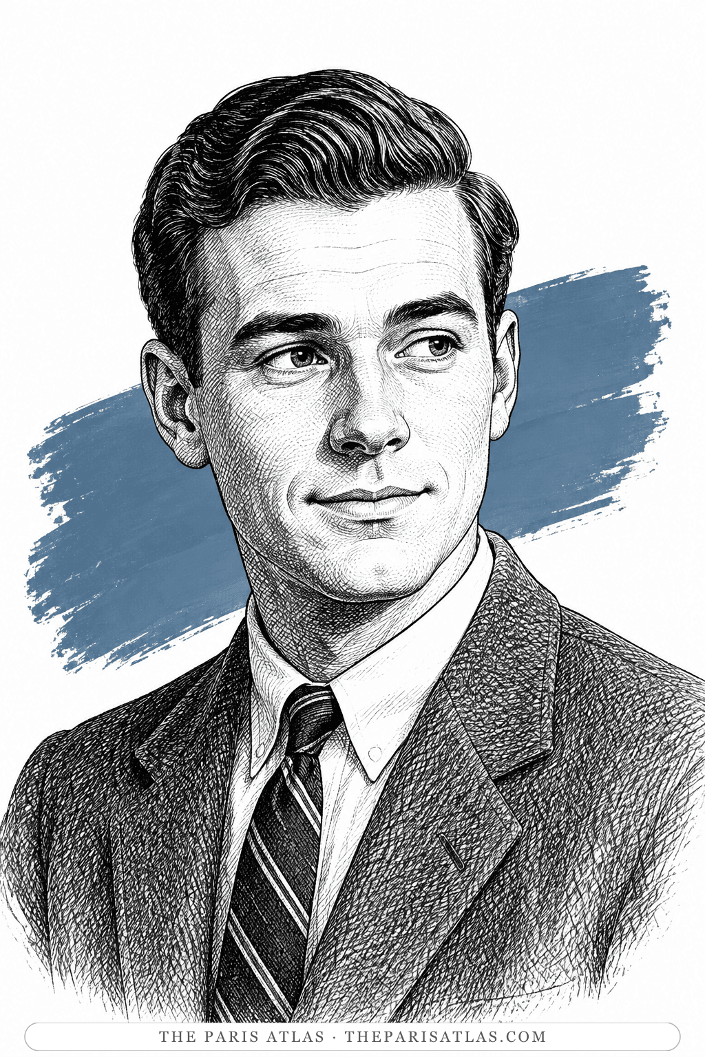 Illustrated portrait of Buddy Willard