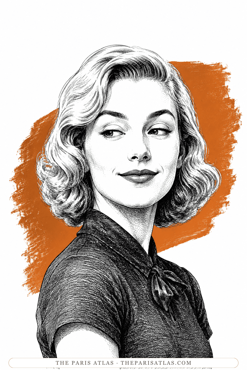 Illustrated portrait of Doreen