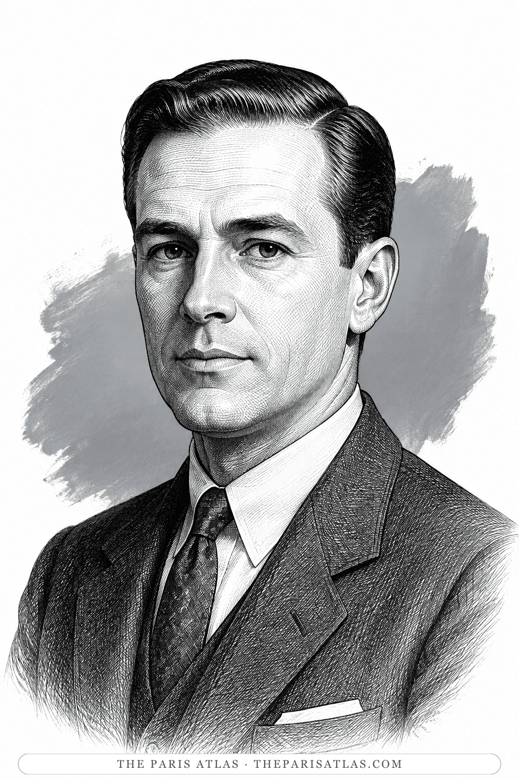Illustrated portrait of Dr. Gordon