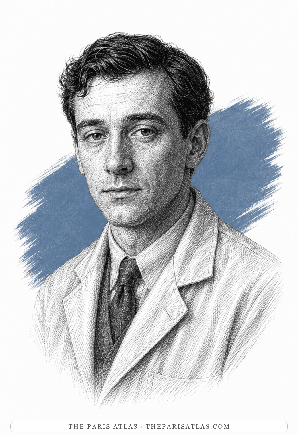Illustrated portrait of Alec Deacon