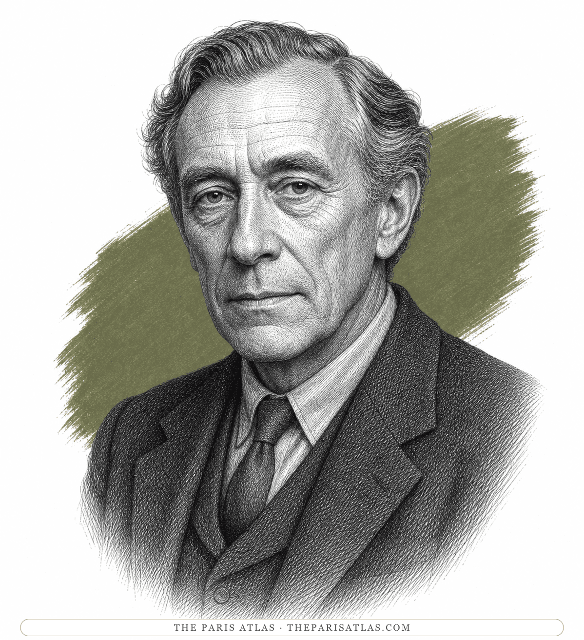 Illustrated portrait of Dave