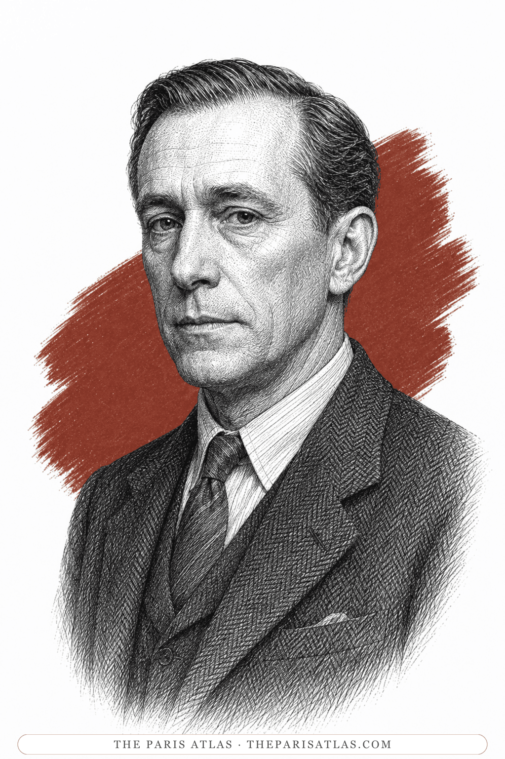 Illustrated portrait of Gareth Straike