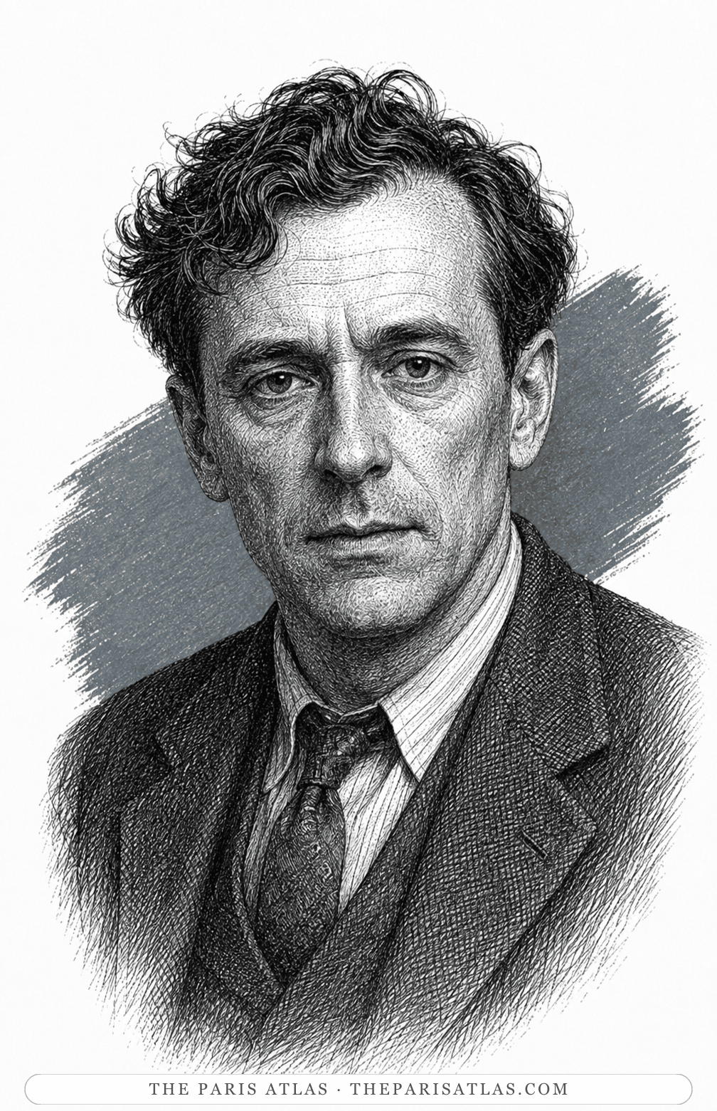 Illustrated portrait of Michael Odell