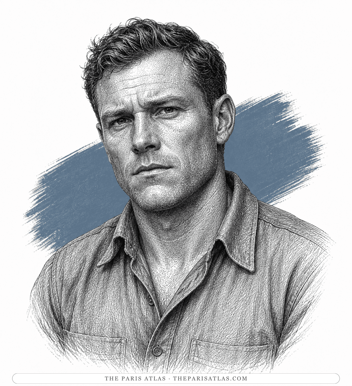 Illustrated portrait of Bob Ford