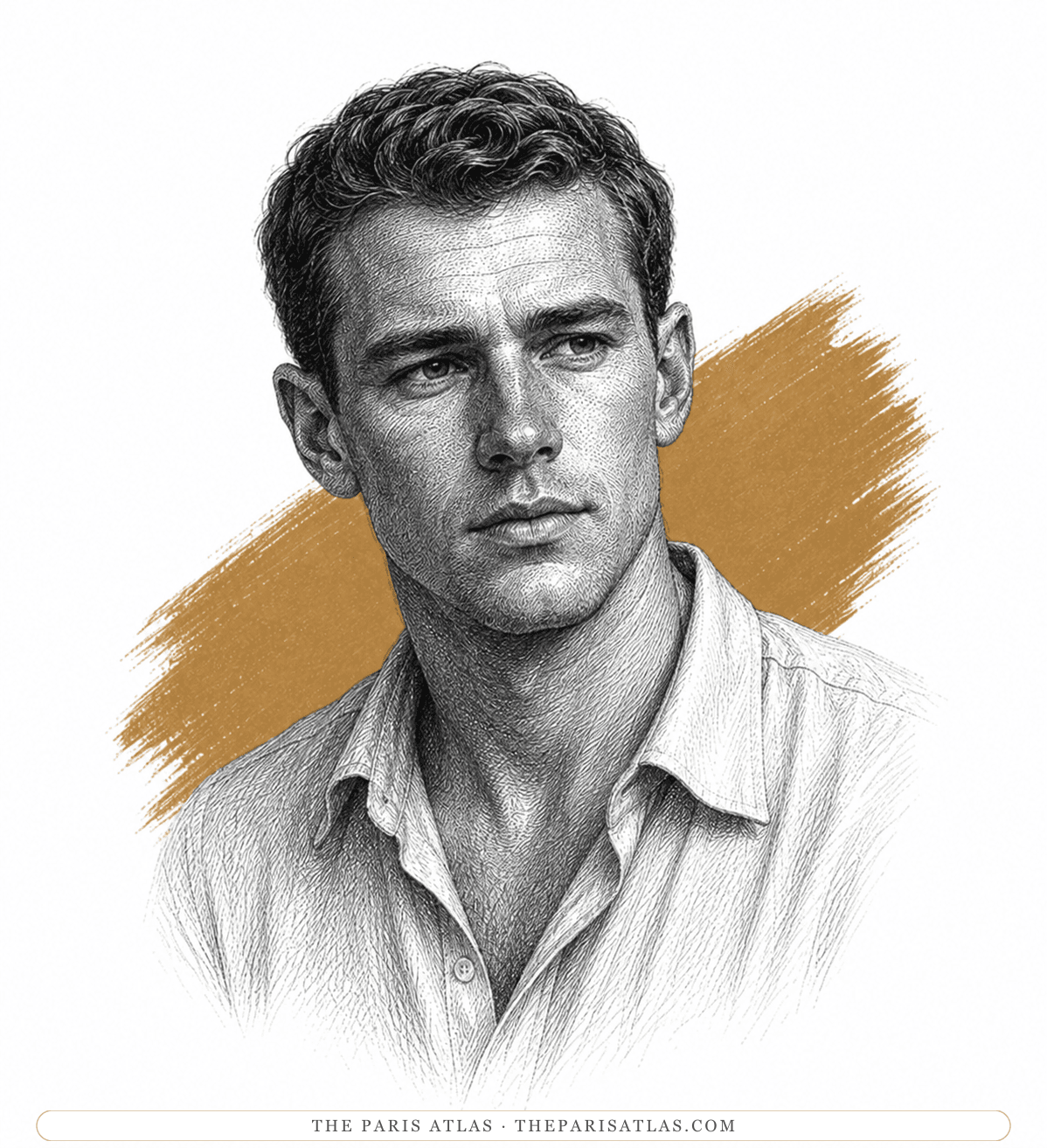 Illustrated portrait of Jim Willard