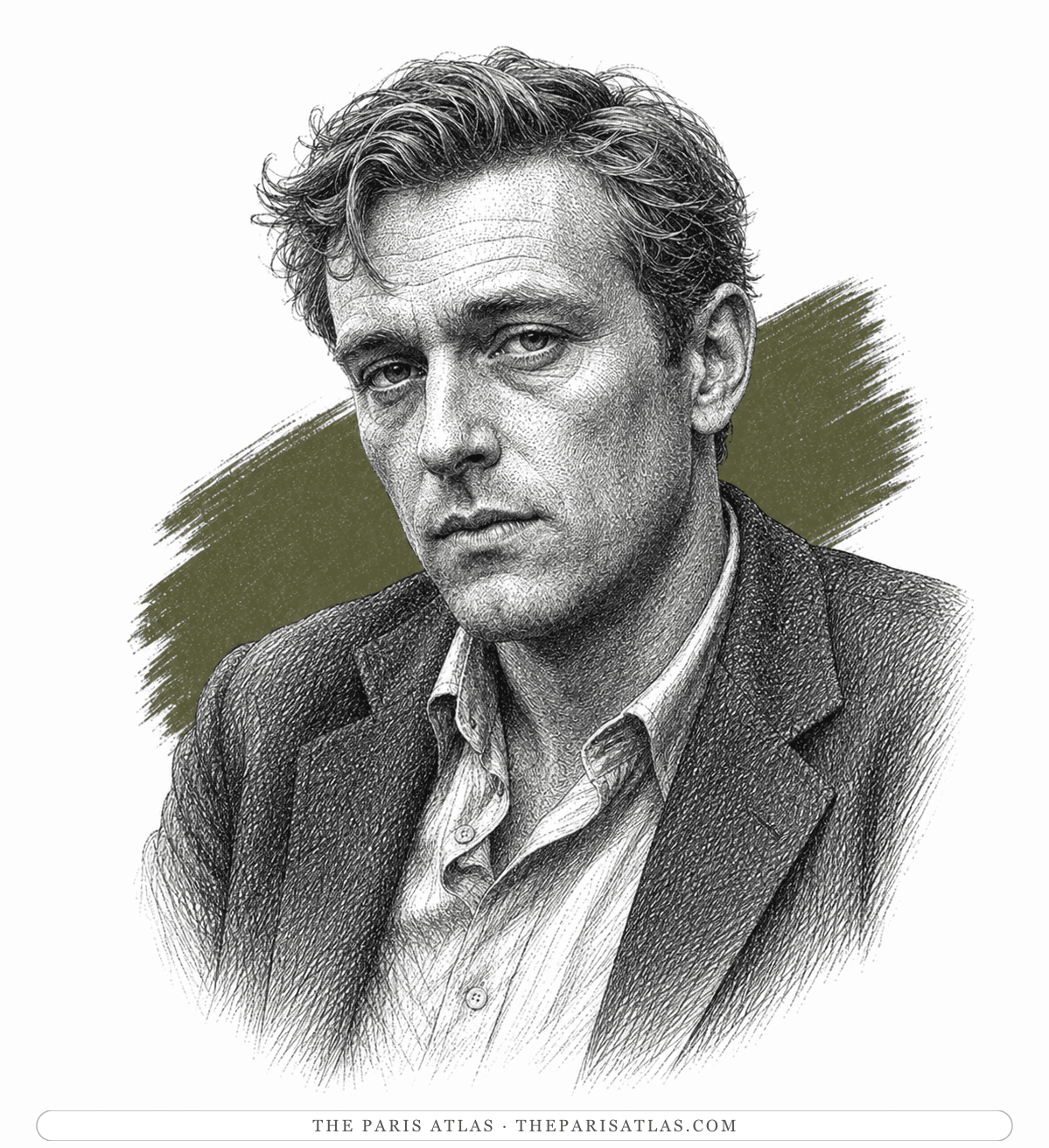 Illustrated portrait of Paul Sullivan