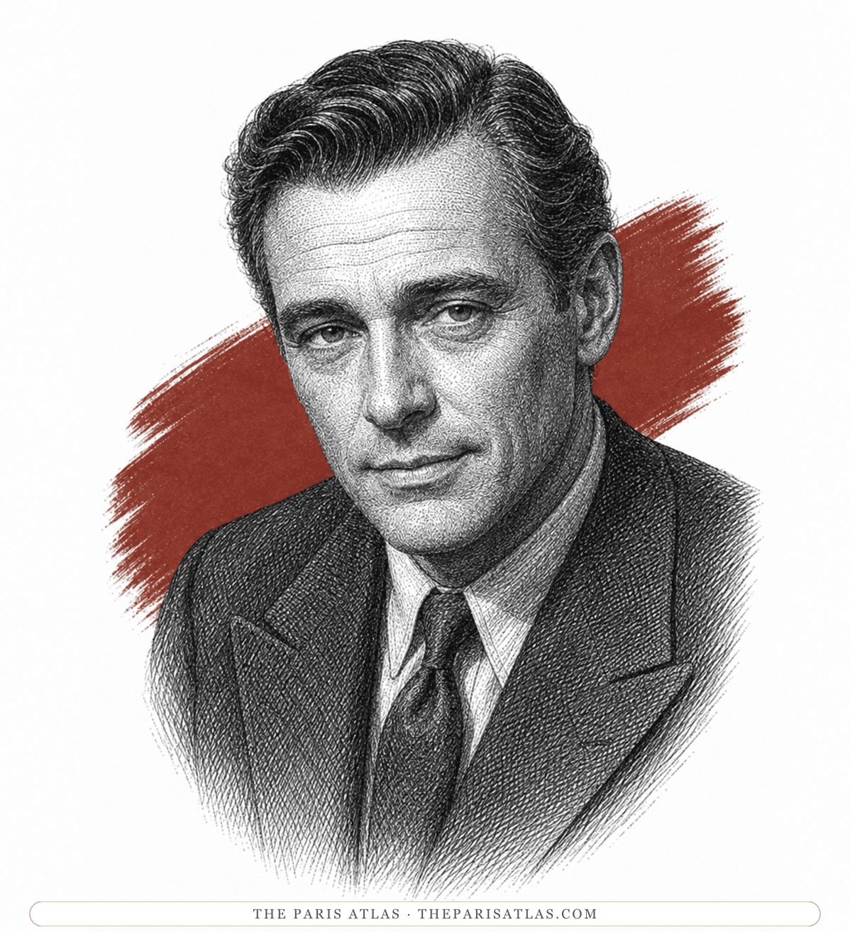 Illustrated portrait of Ronald Shaw / George Cohen
