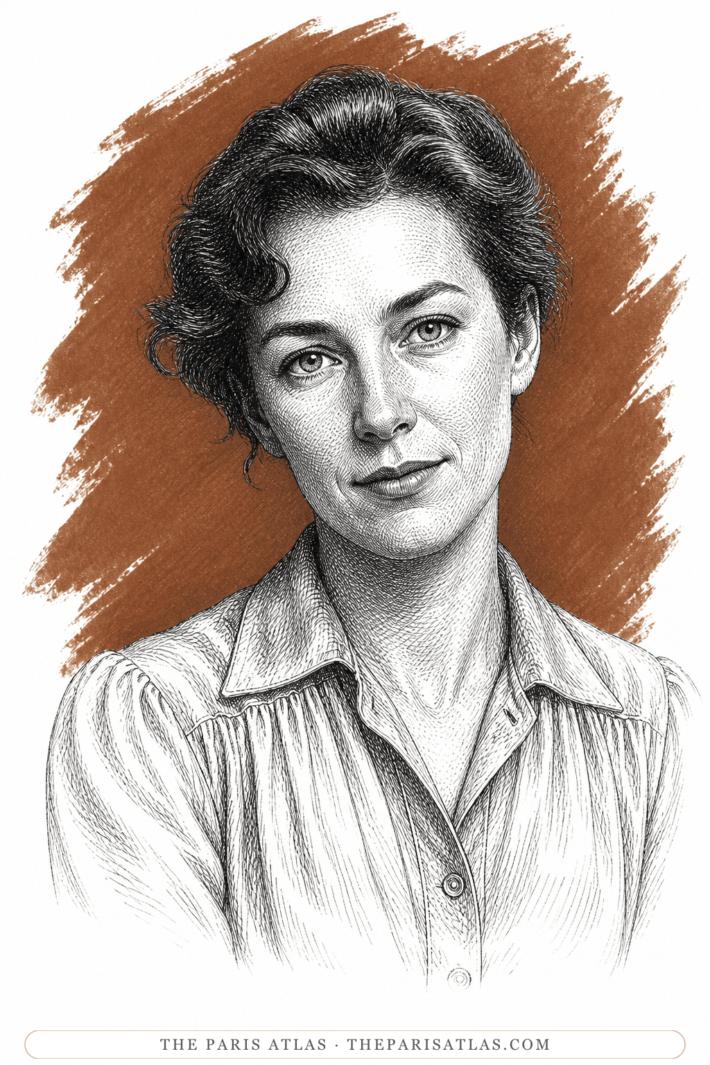 Illustrated portrait of Betty Ryan