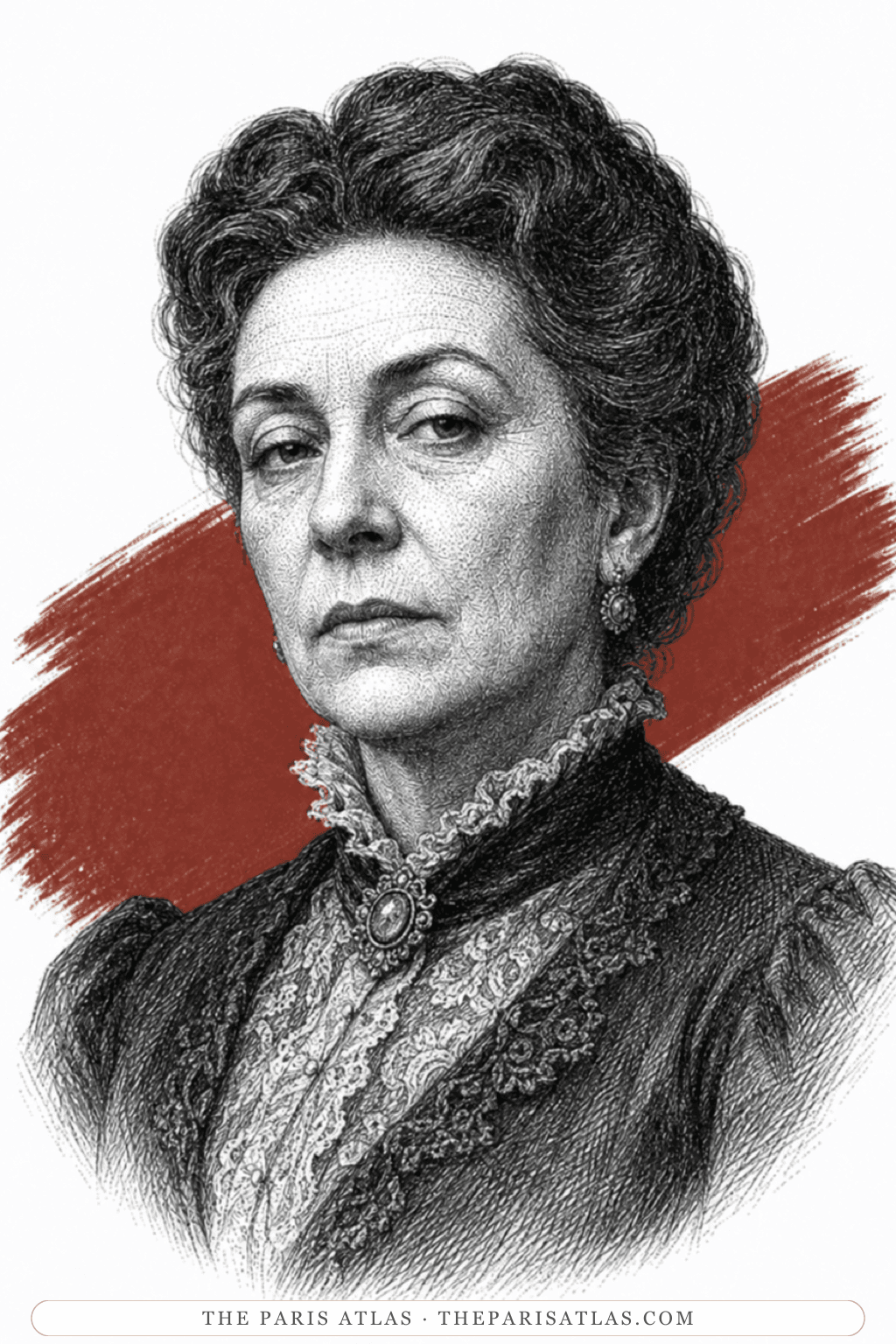 Illustrated portrait of Praskovya Fyodorovna