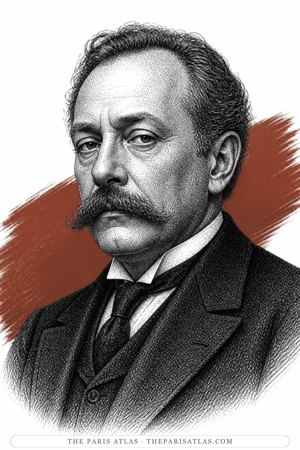 Illustrated portrait of Pyotr Ivanovich