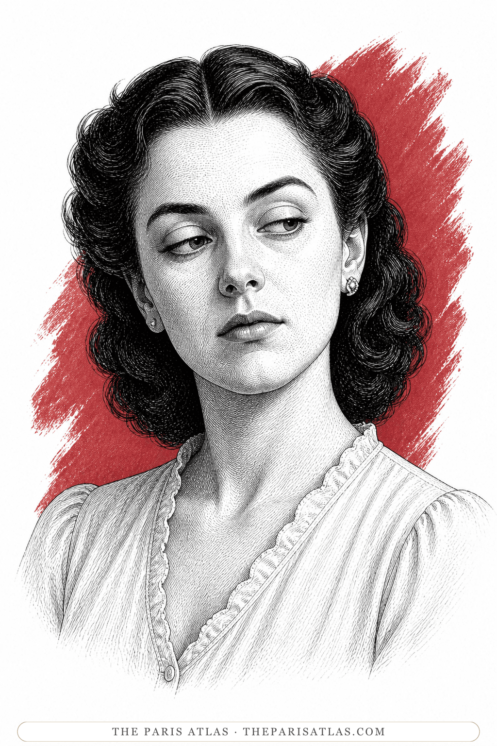 Illustrated portrait of Chalía