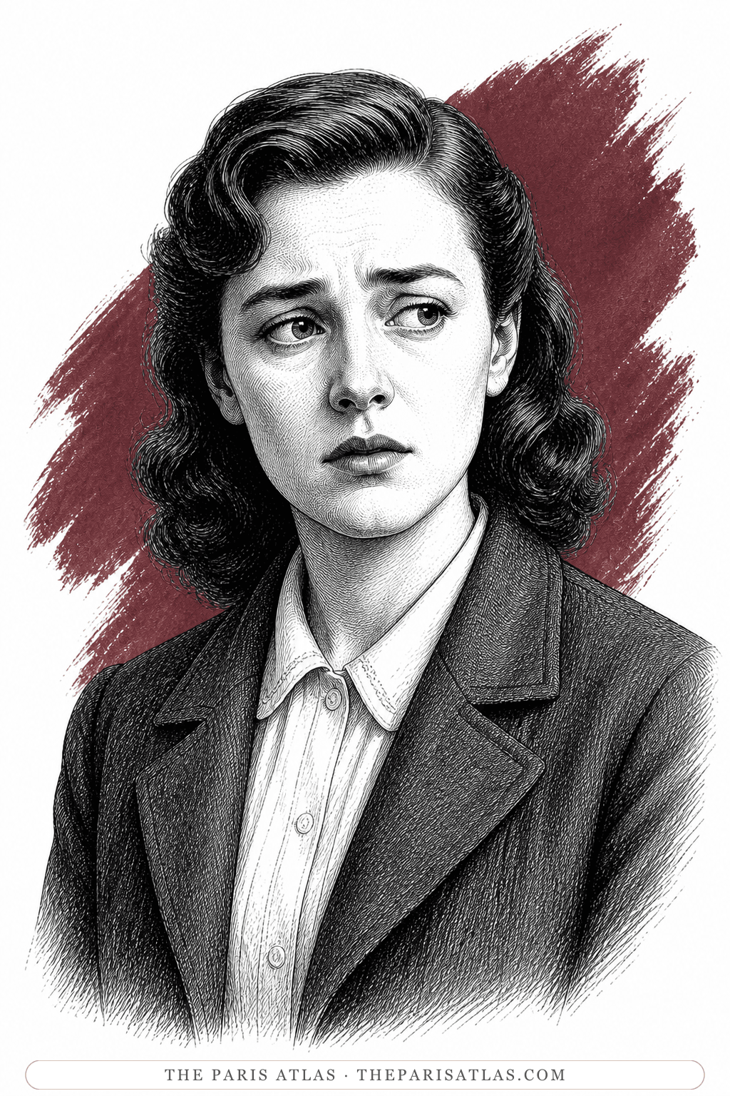 Illustrated portrait of June