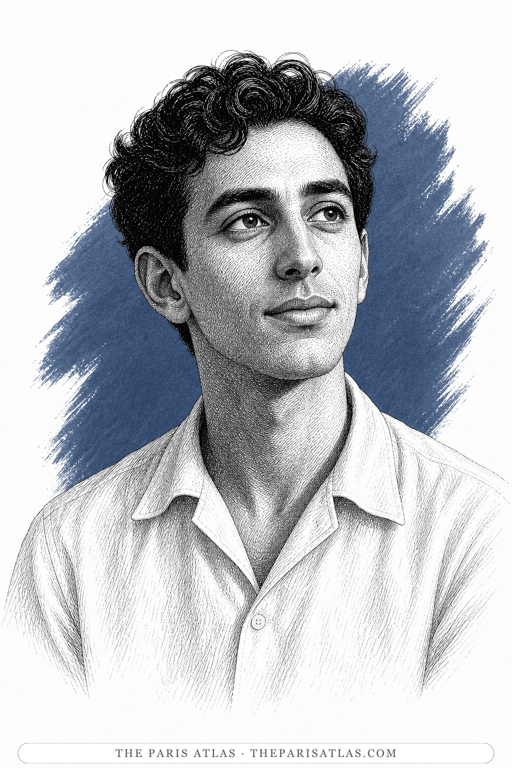 Illustrated portrait of Mijd