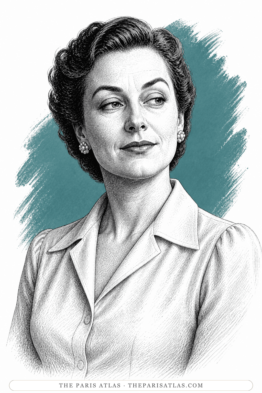 Illustrated portrait of Prue