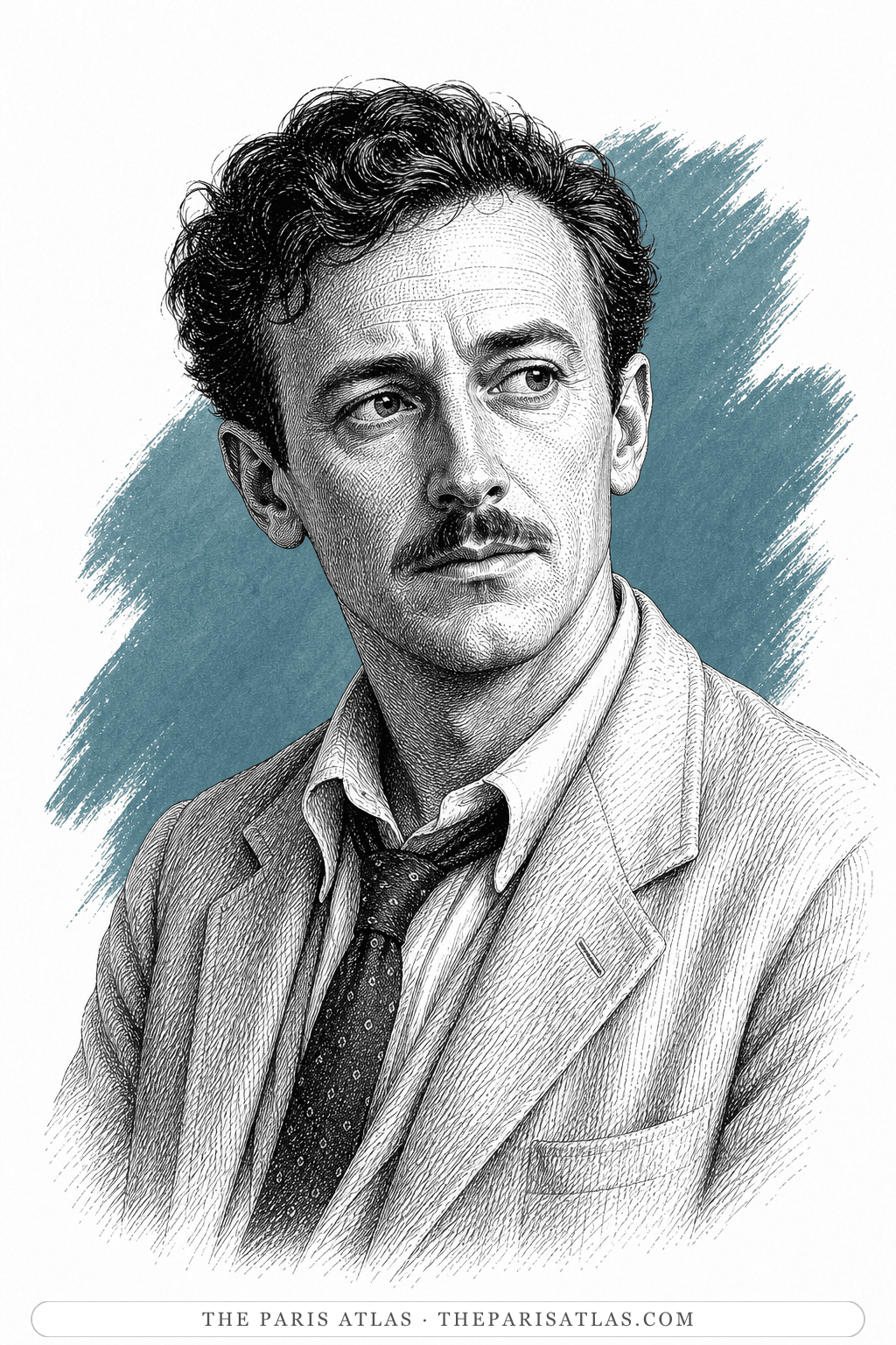 Illustrated portrait of The Professor