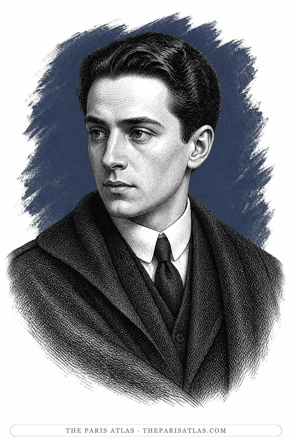 Illustrated portrait of Joaquín Nin-Culmell