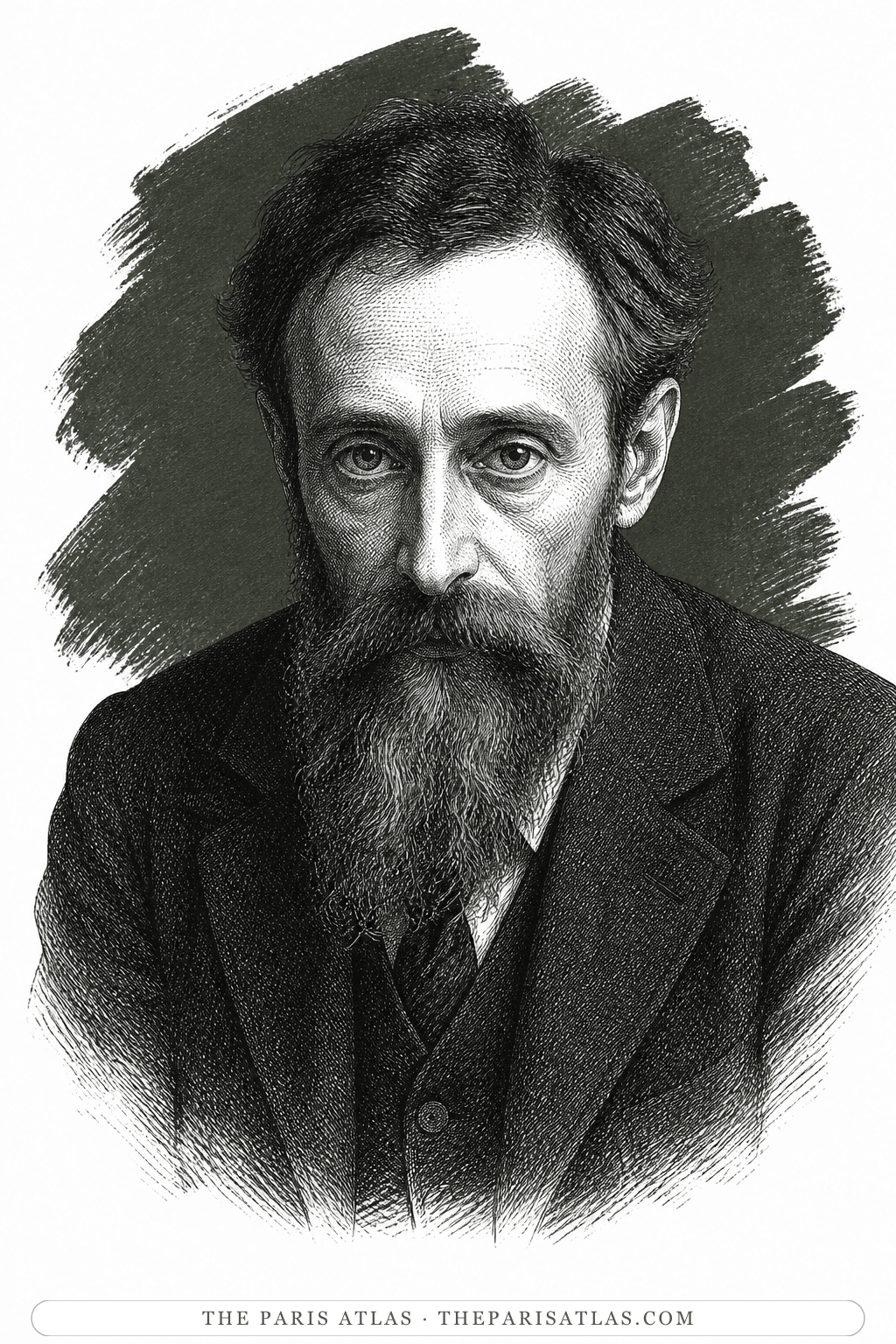 Illustrated portrait of René Allendy