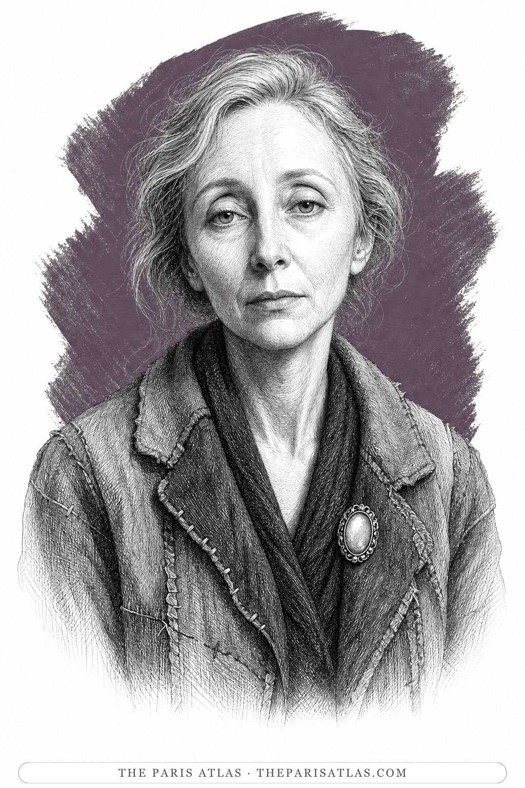 Illustrated portrait of Helba Huara
