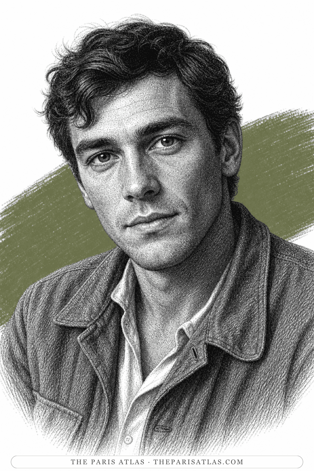 Illustrated portrait of Jim Breit