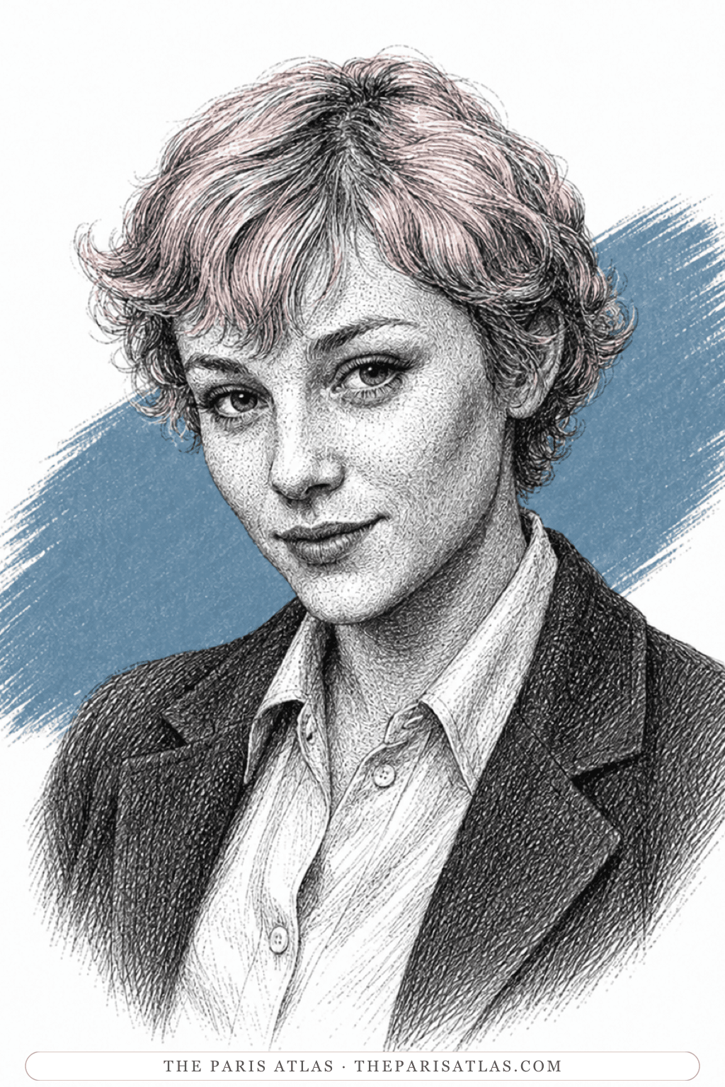 Illustrated portrait of Sally Jay Gorce