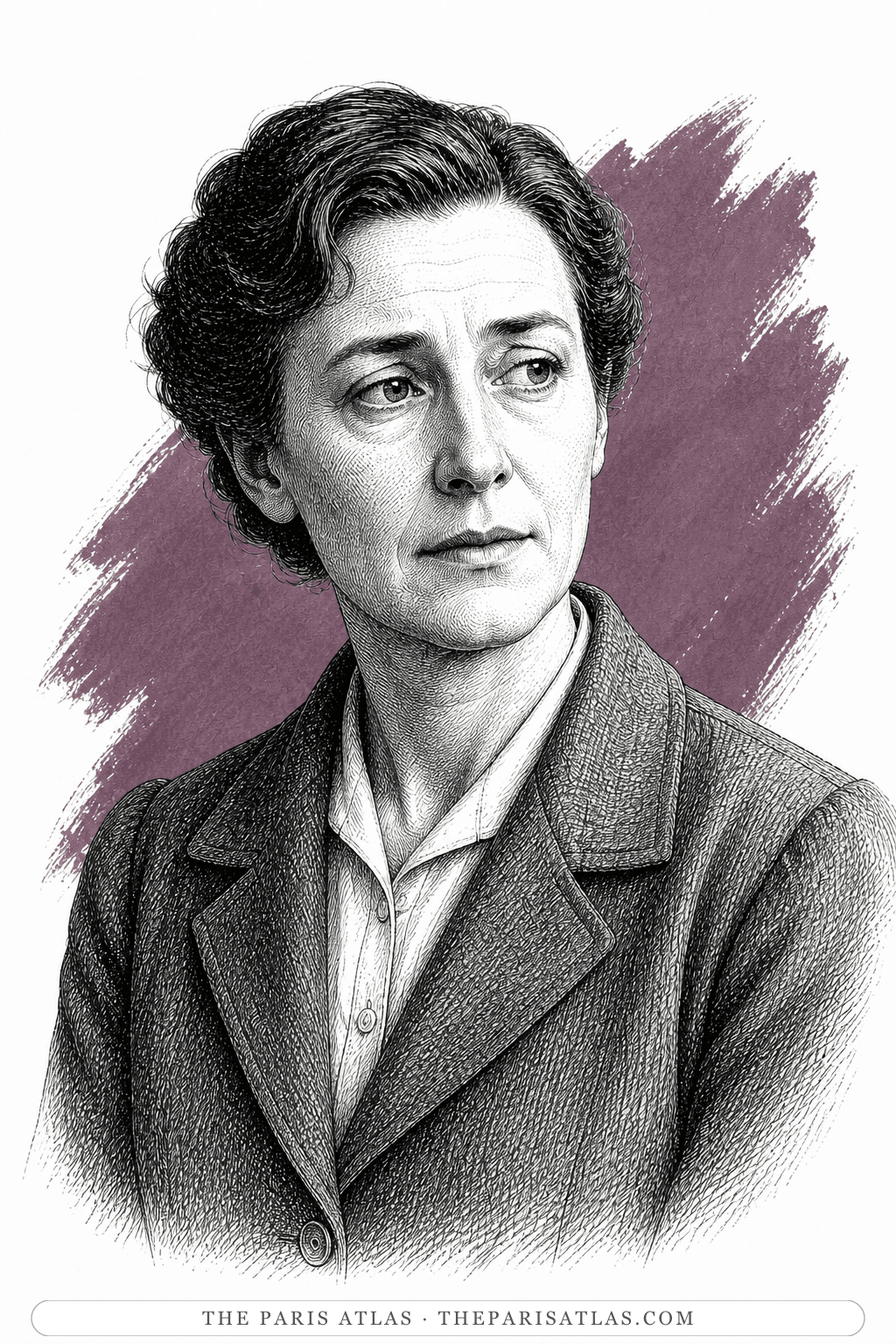 Illustrated portrait of Clara