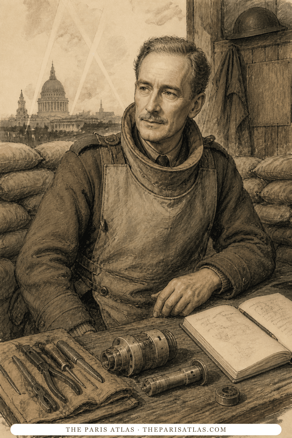 Illustrated portrait of Lord Suffolk