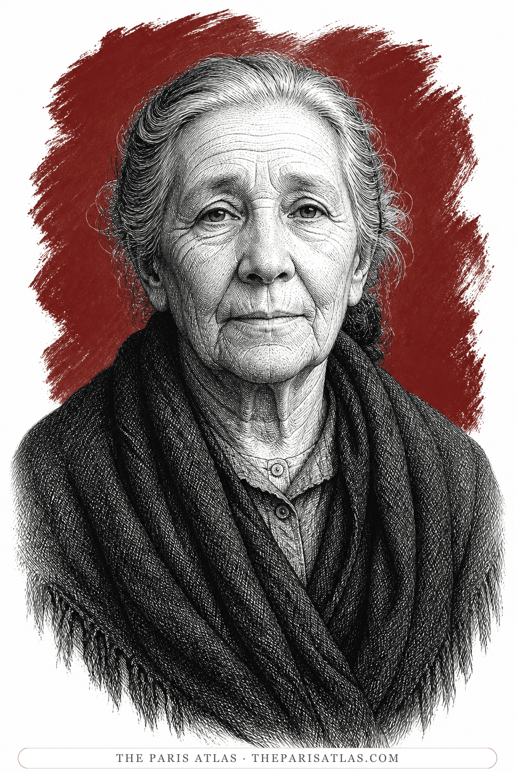 Illustrated portrait of Mrs. Hernandez