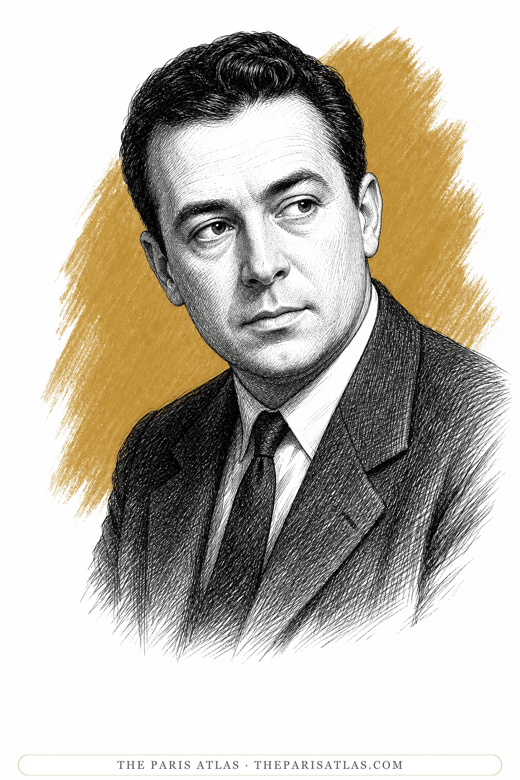 Illustrated portrait of The unnamed listener