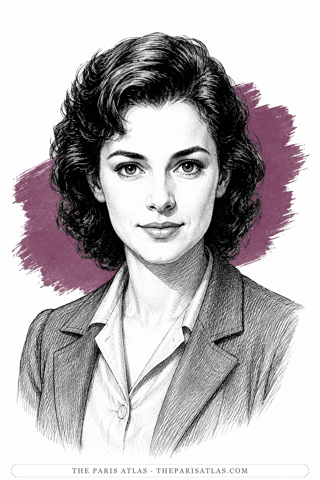 Illustrated portrait of Chris