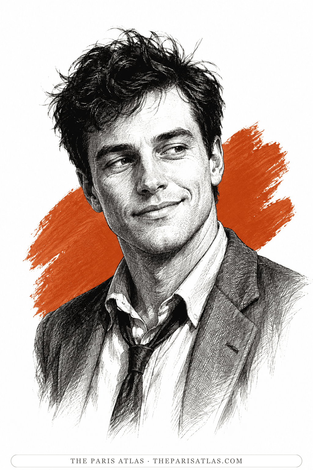 Illustrated portrait of Sebastian Dangerfield