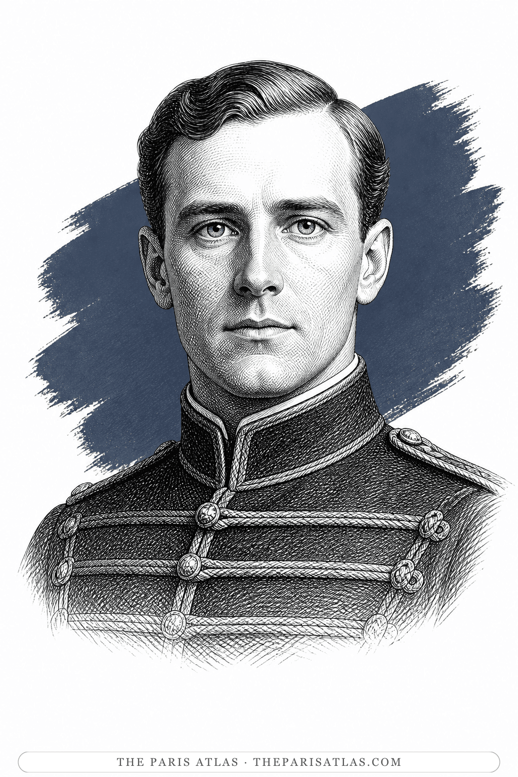 Illustrated portrait of Edward Ashburnham