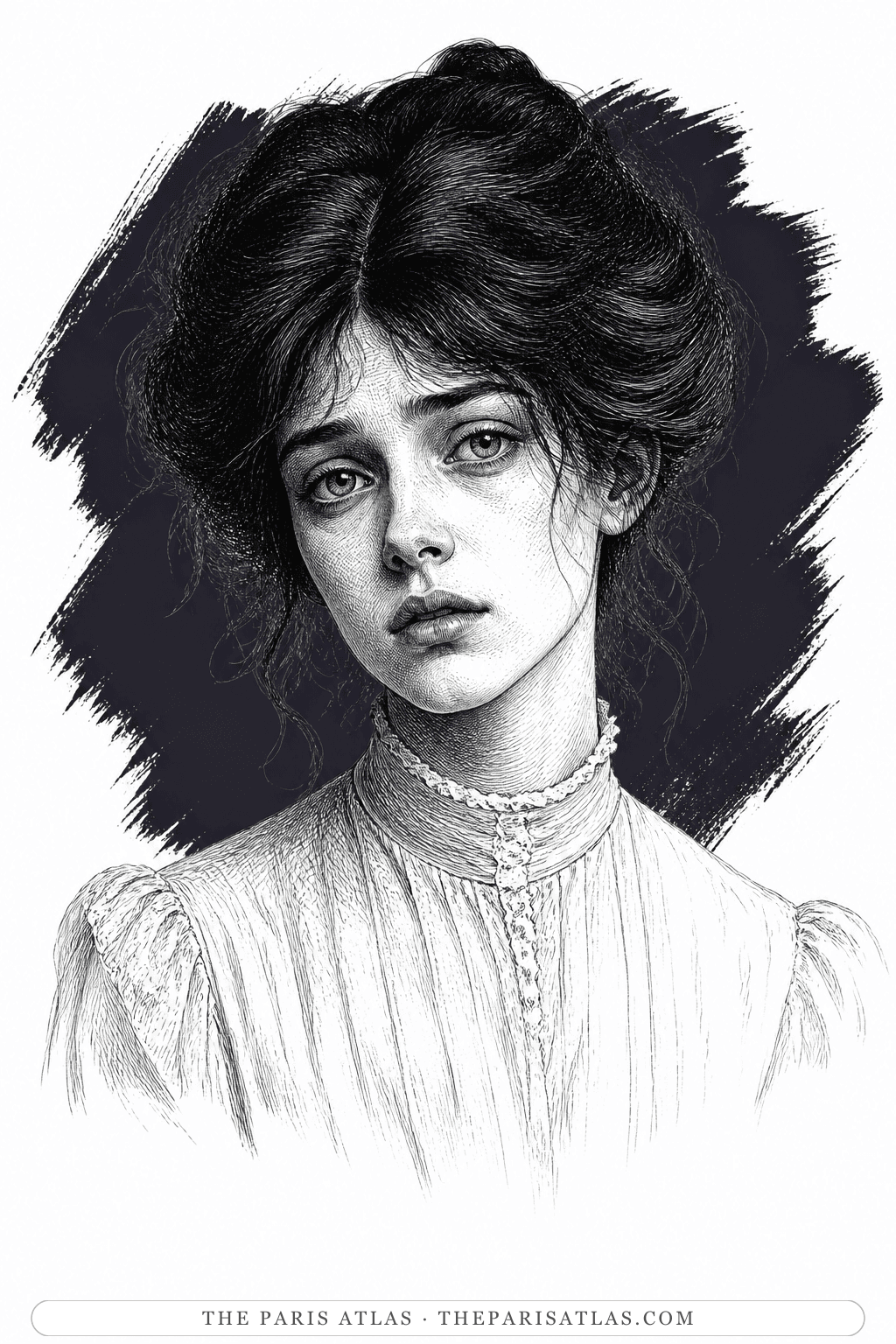 Illustrated portrait of Nancy Rufford