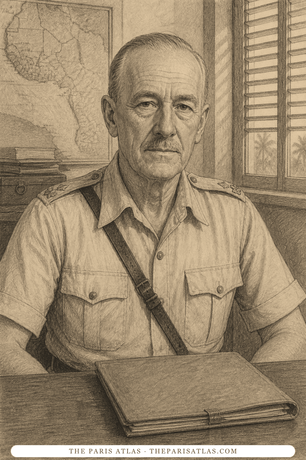 Illustrated portrait of The Commissioner