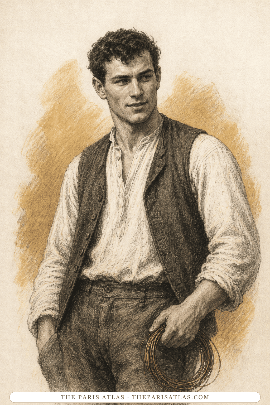 Illustrated portrait of Bute