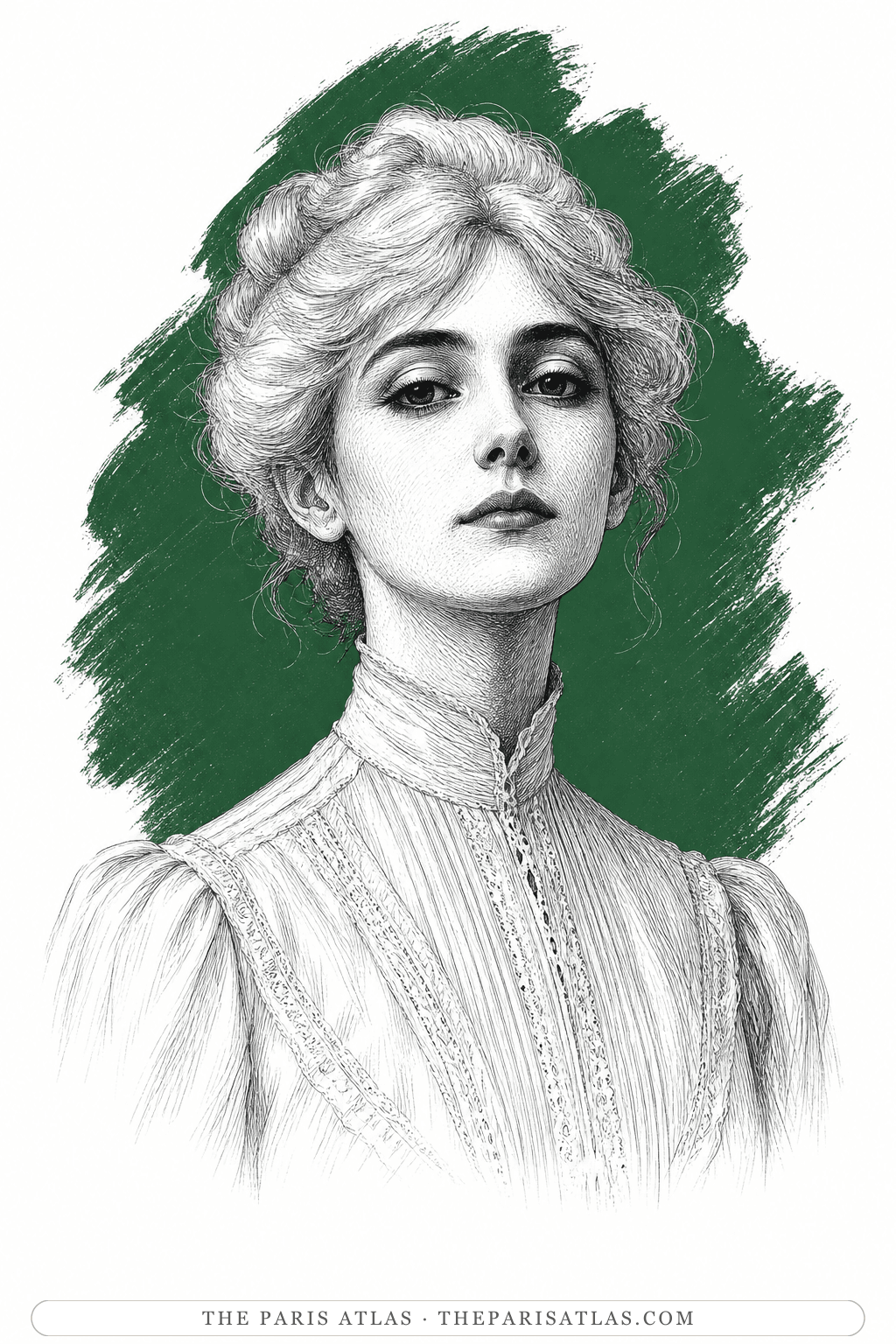 Illustrated portrait of Minne