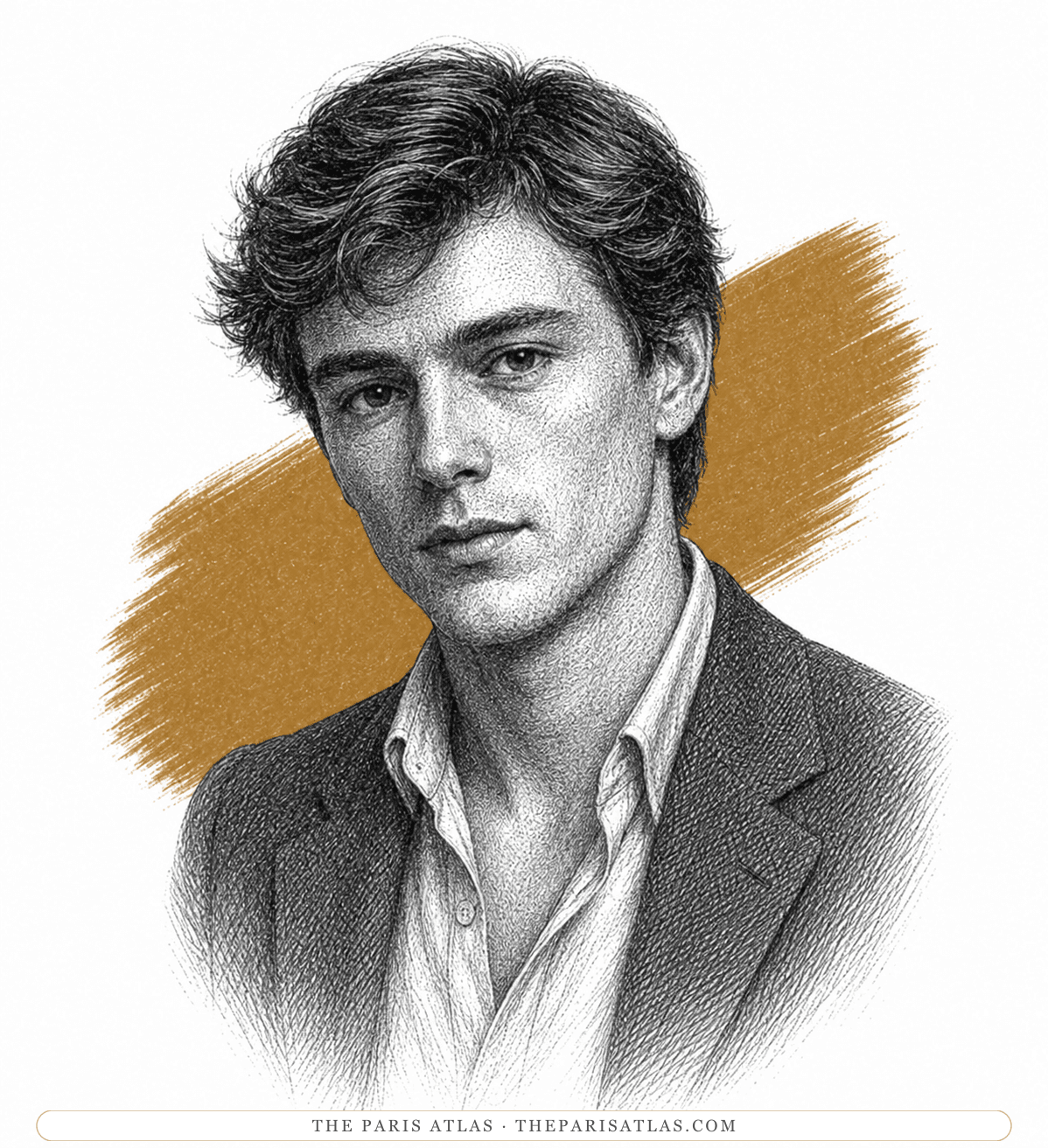 Illustrated portrait of Nick Guest