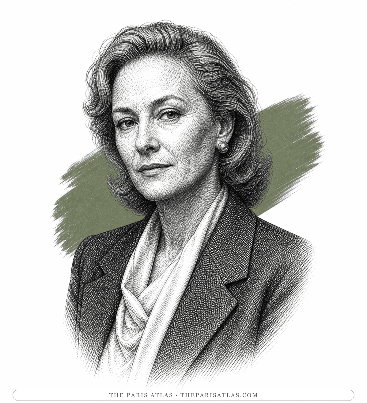 Illustrated portrait of Rachel Fedden