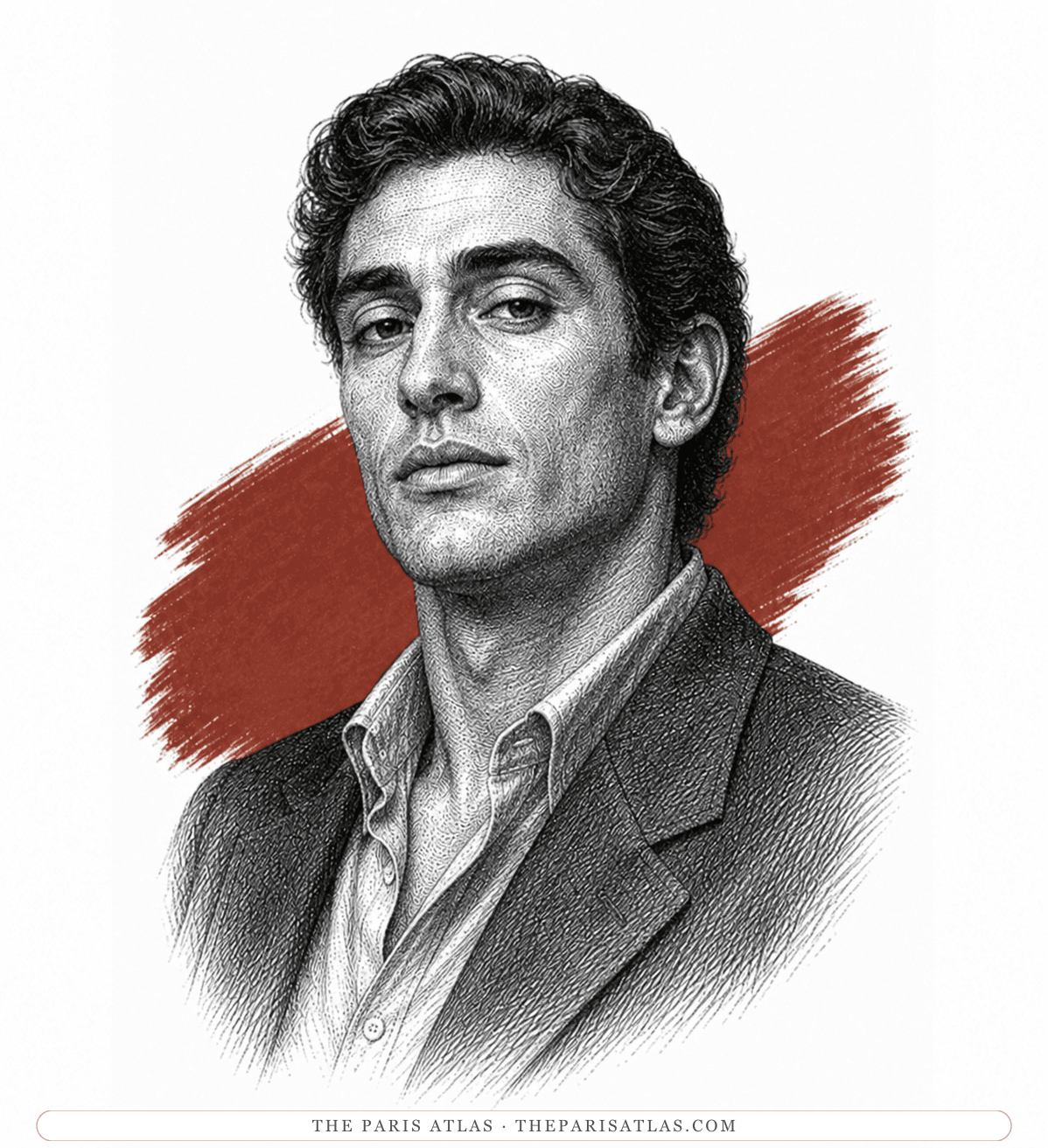 Illustrated portrait of Antoine “Wani” Ouradi
