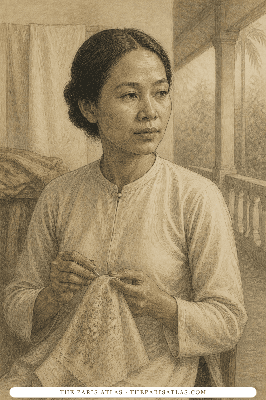Illustrated portrait of Dô
