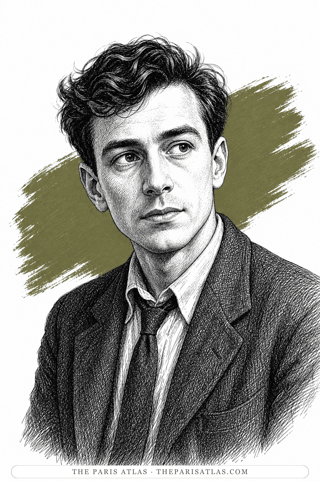 Illustrated portrait of Lambert