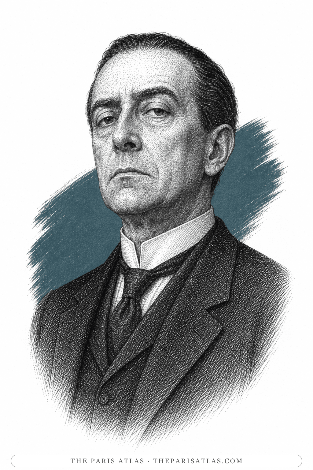 Illustrated portrait of The office manager