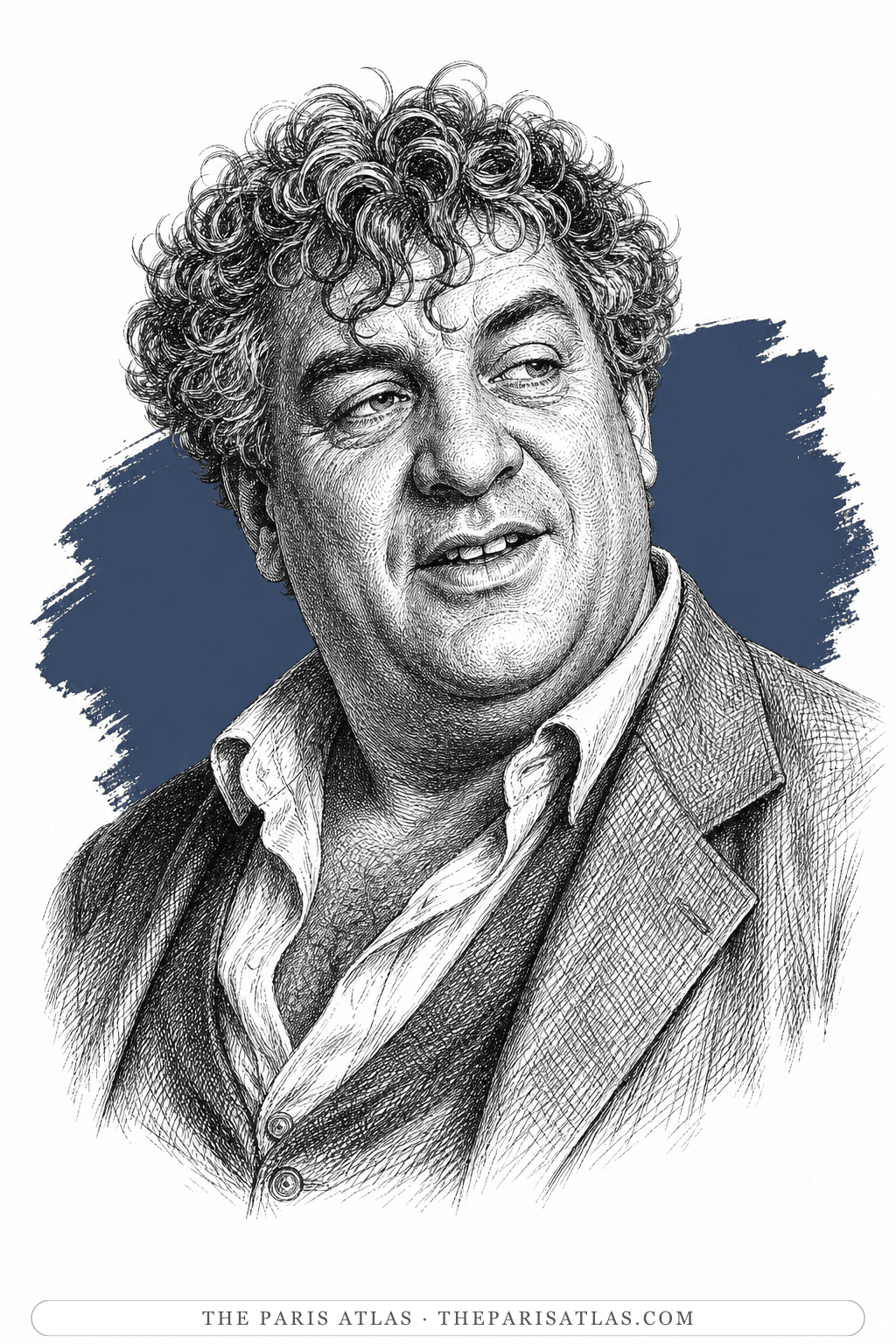 Illustrated portrait of Farou