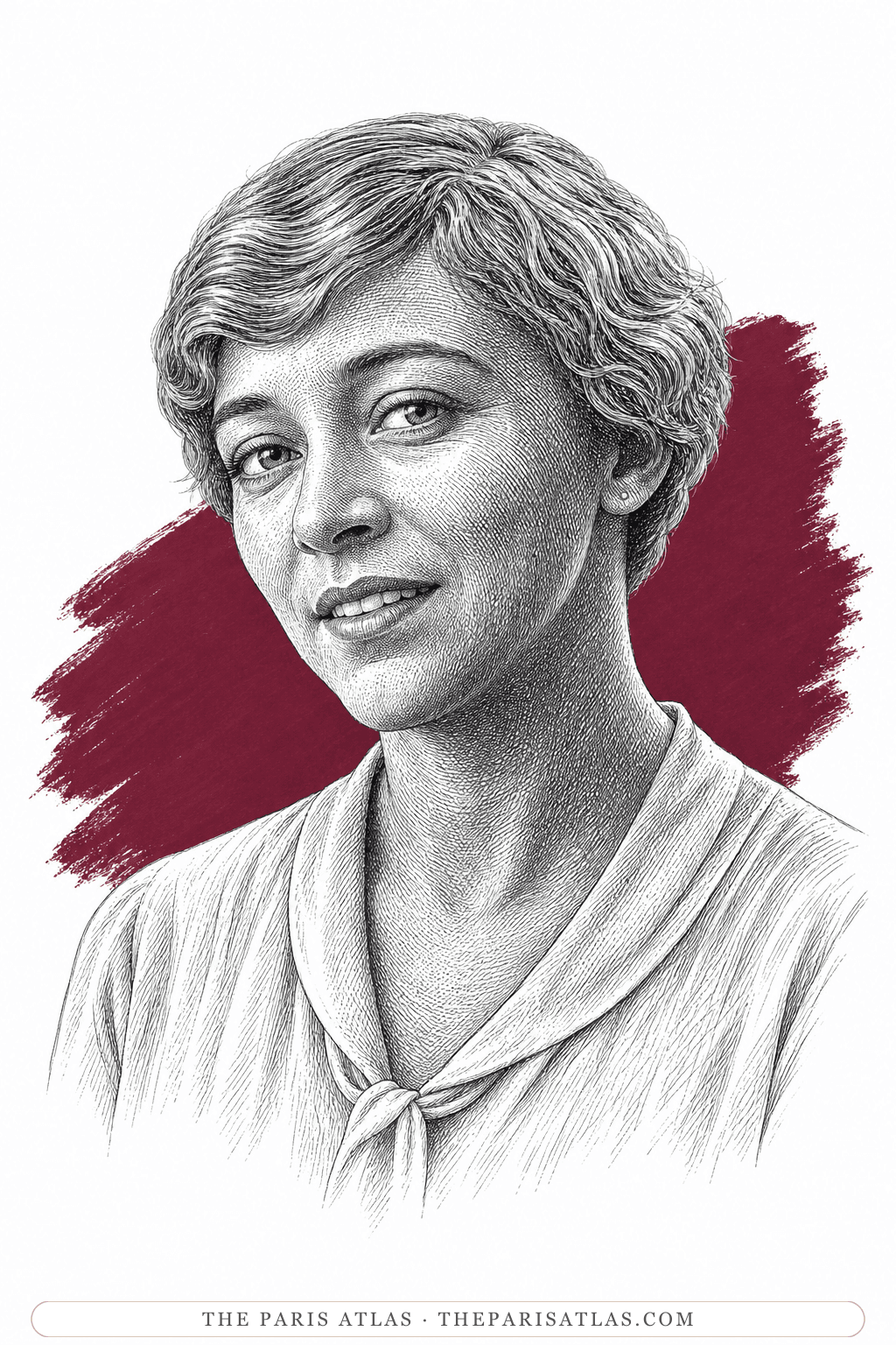 Illustrated portrait of Jane