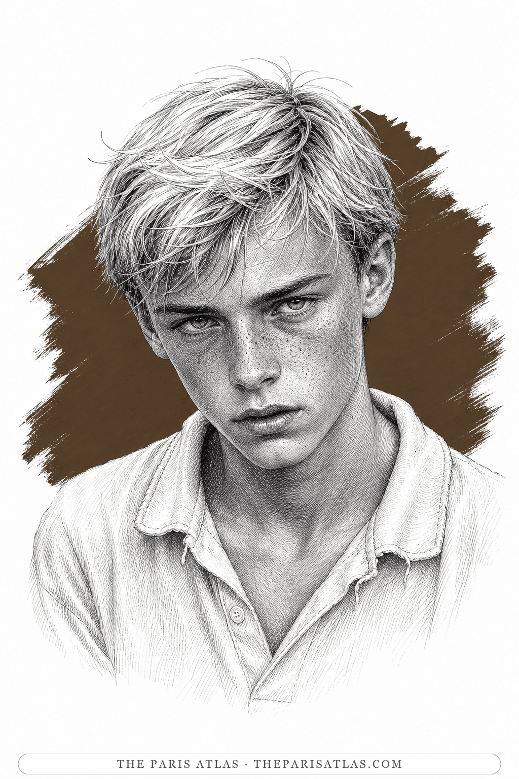 Illustrated portrait of Jean
