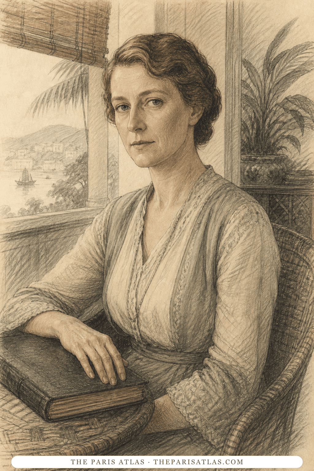 Illustrated portrait of Dorothy Townsend