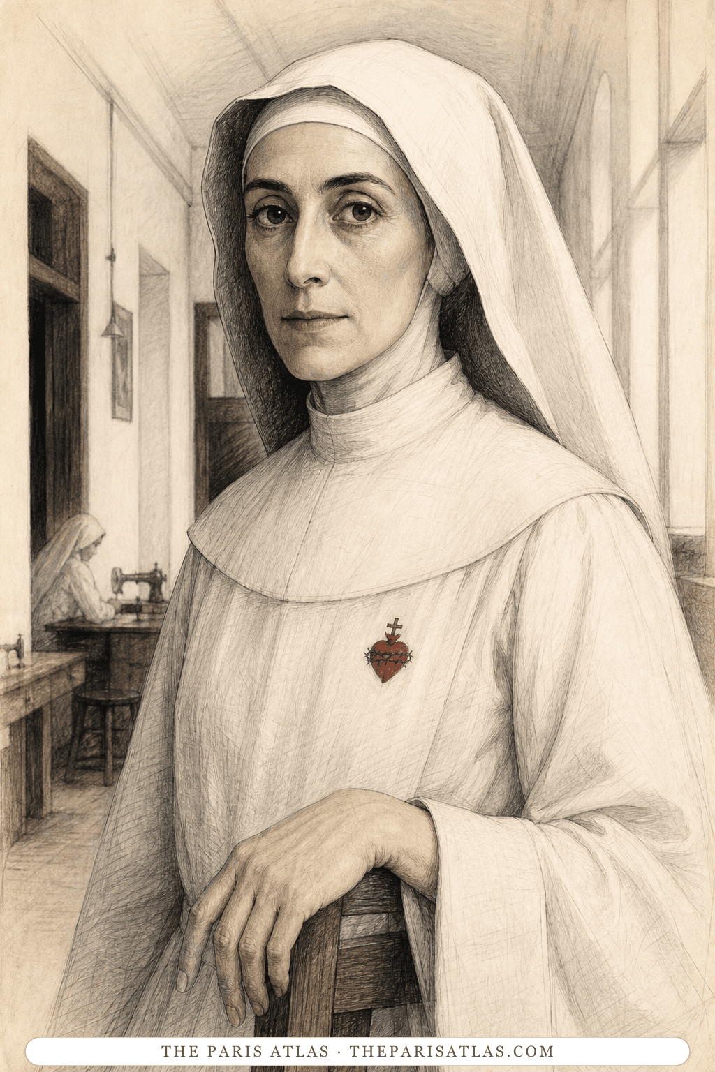 Illustrated portrait of The Mother Superior