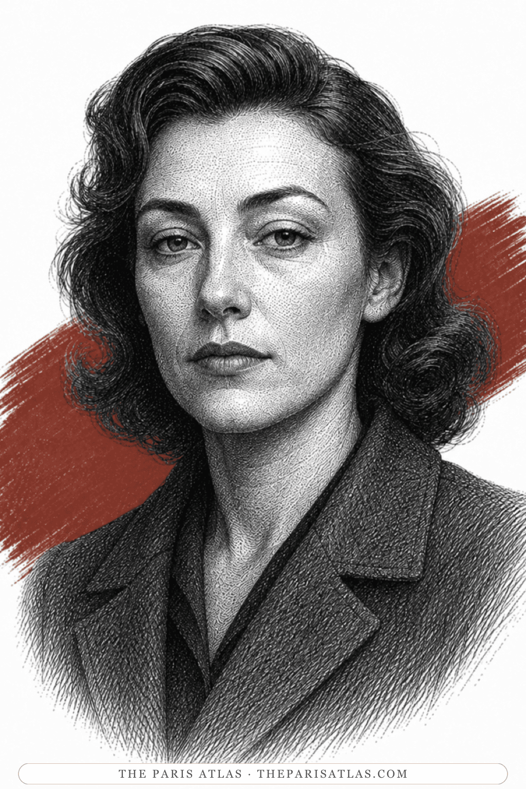 Illustrated portrait of Carol Aird