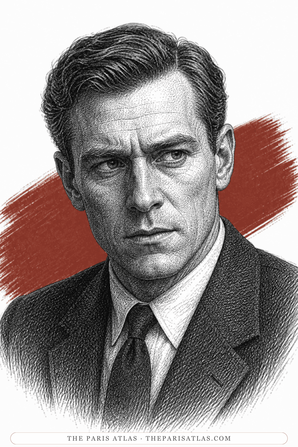 Illustrated portrait of Harge Aird