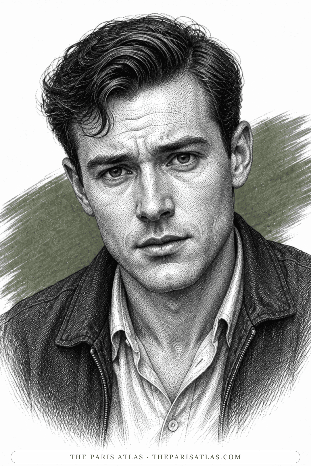 Illustrated portrait of Richard Semco